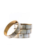 Brass and Shell Bangles